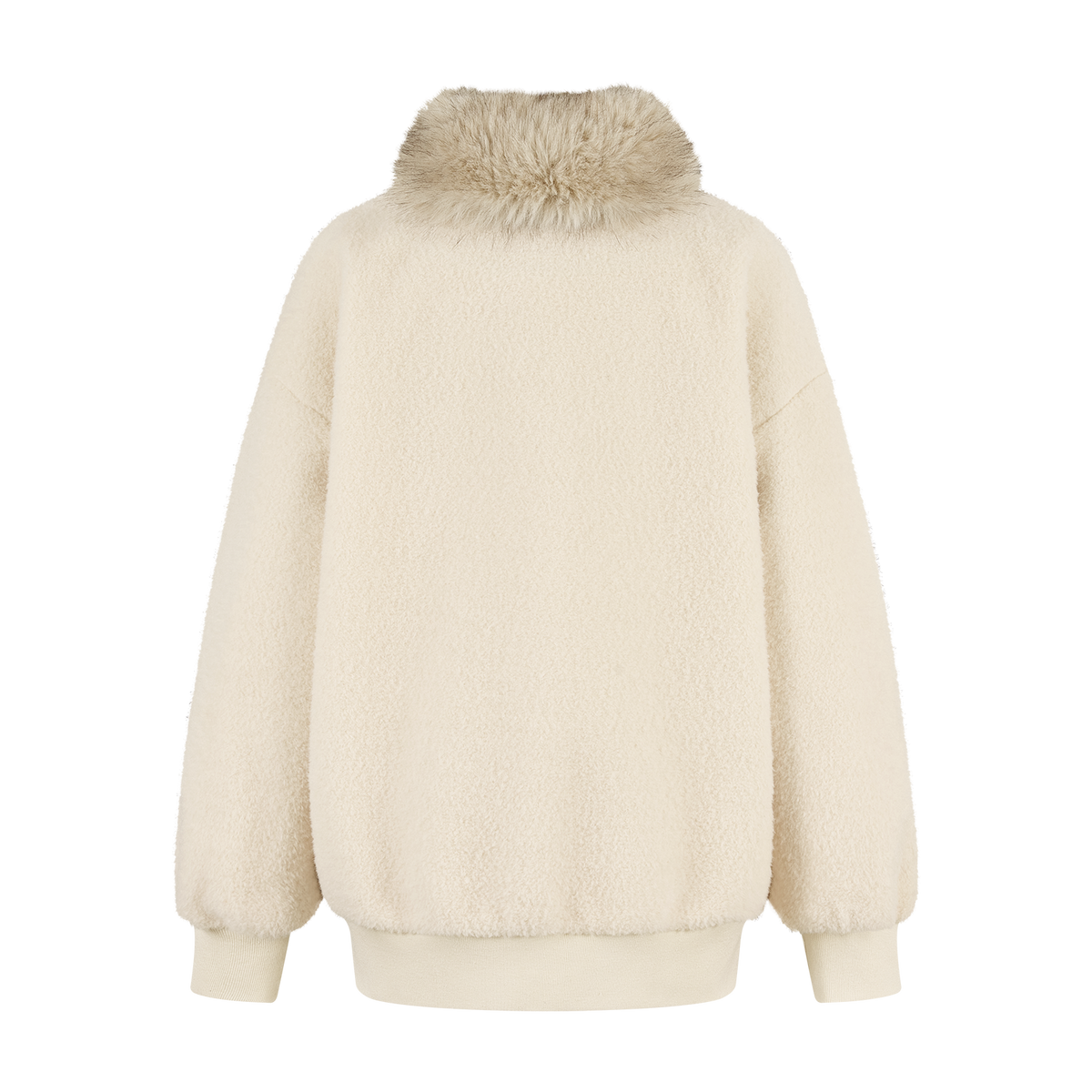 13DE MARZO Mini Bear Plush Snood Pullover Top