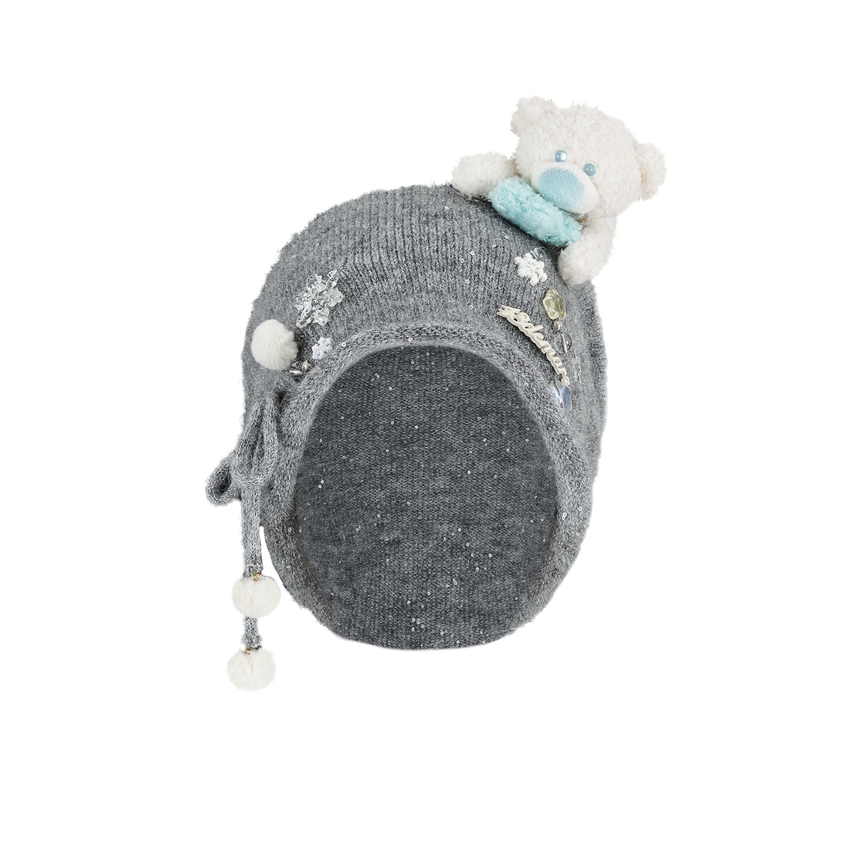 13DE MARZO Luminous Doozoo Snow Beanie Grey