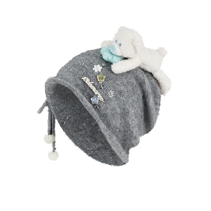 13DE MARZO Luminous Doozoo Snow Beanie Grey