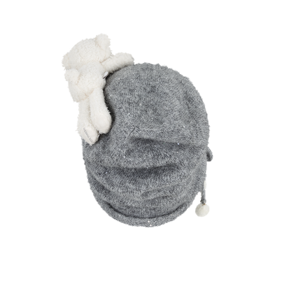 13DE MARZO Luminous Doozoo Snow Beanie Grey