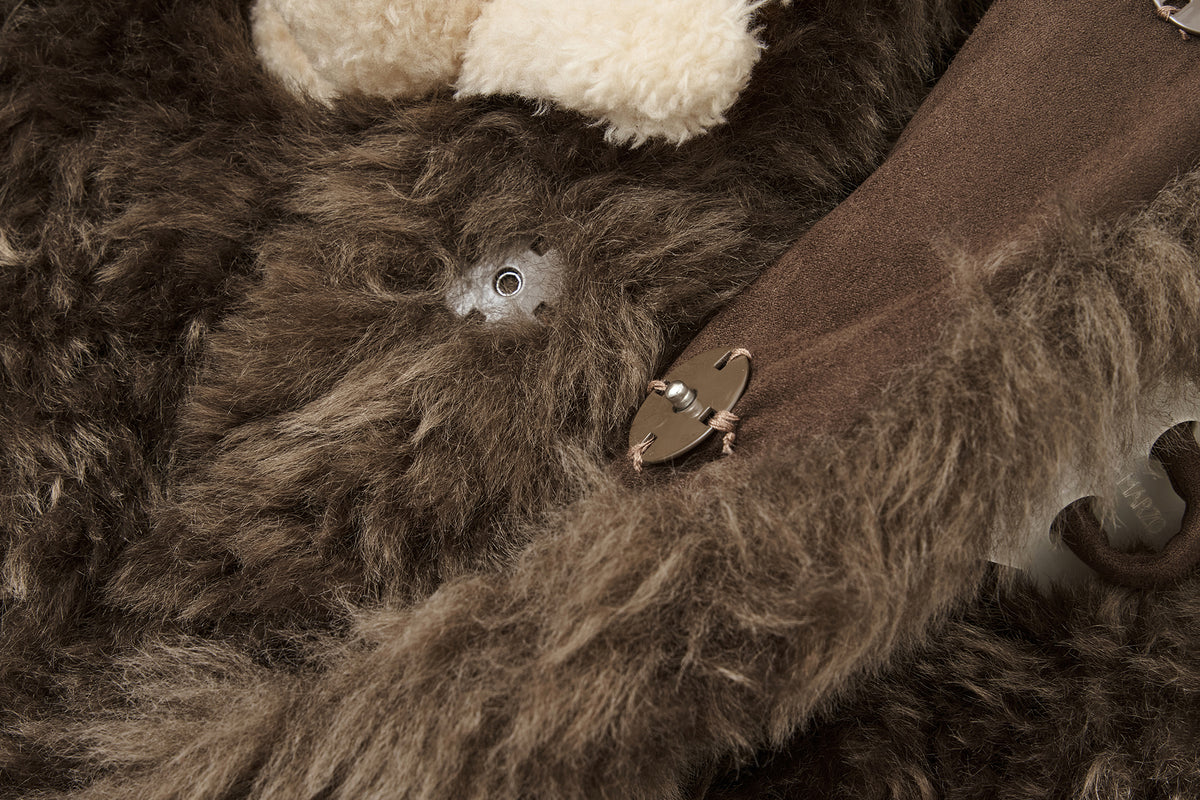 13DE MARZO Luminous Bear Coat Brown - 13DE MARZO