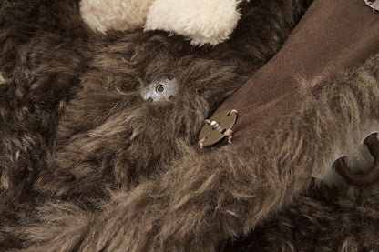 13DE MARZO Luminous Bear Coat Brown - 13DE MARZO