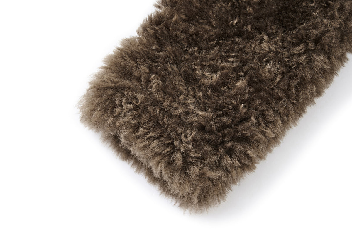 13DE MARZO Luminous Bear Coat Brown - 13DE MARZO