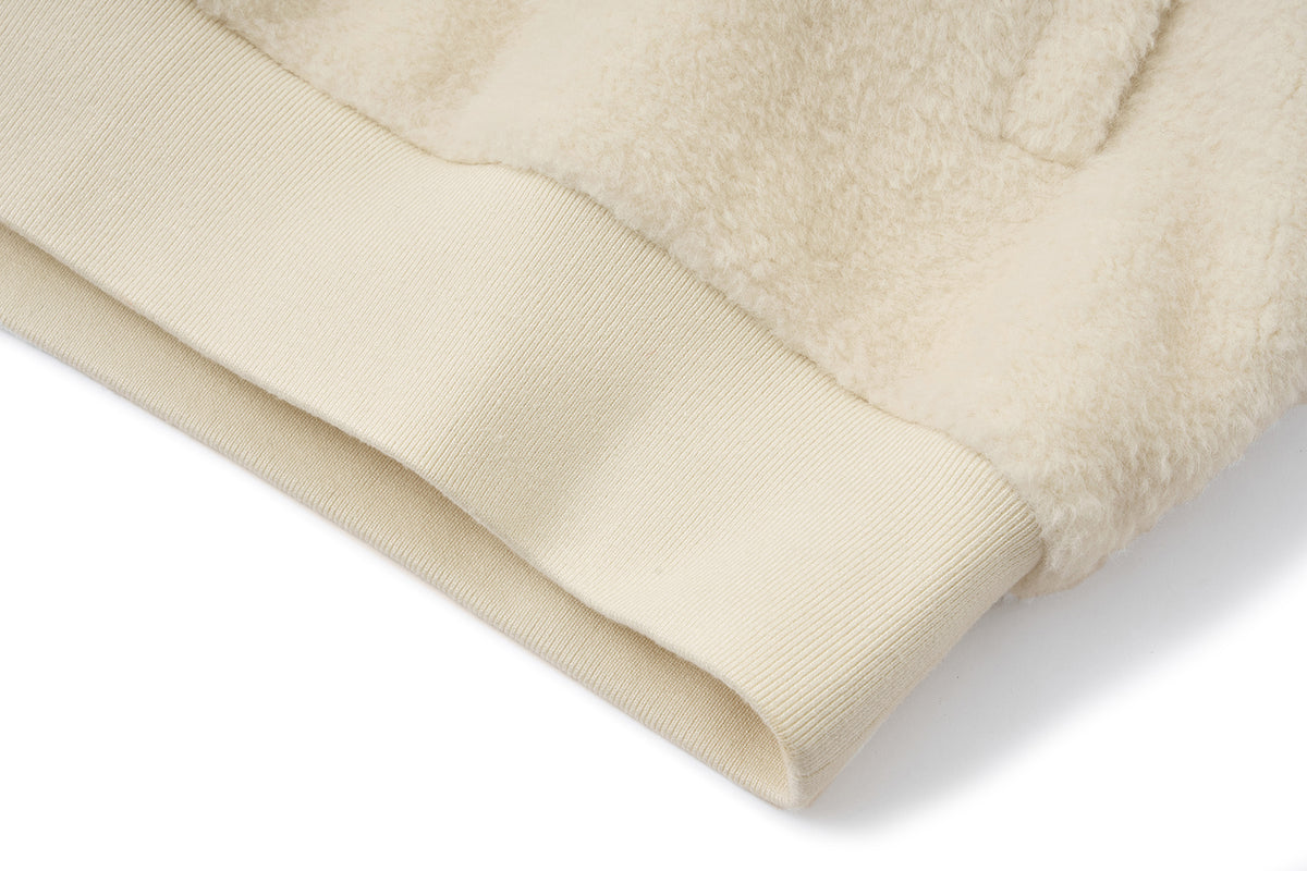 13DE MARZO Mini Bear Plush Snood Pullover Top