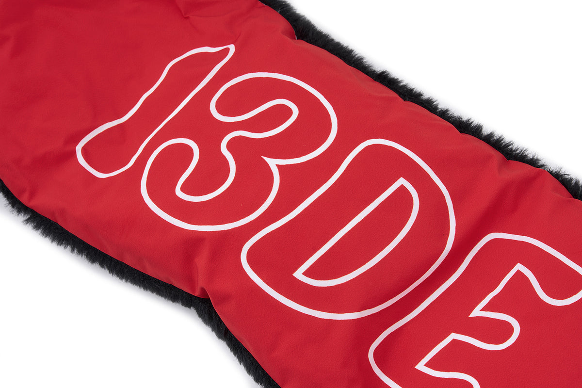 13DE MARZO Rolling Stones Tongue Scarf Red