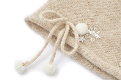 13DE MARZO Luminous Doozoo Snow Beanie Khaki