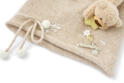 13DE MARZO Luminous Doozoo Snow Beanie Khaki