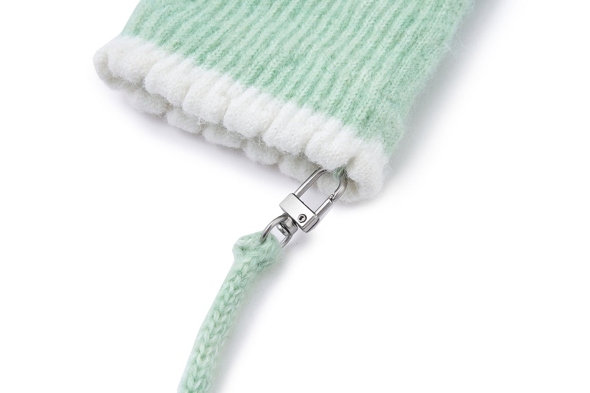 13DE MARZO Snow Bear Gloves Green