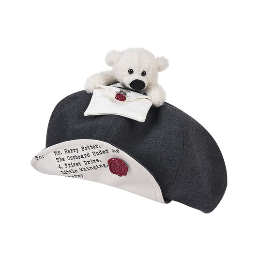 Harry Potter × 13DE MARZO Hedwig Hogwarts Offer Bear  Beret - 13DE MARZO