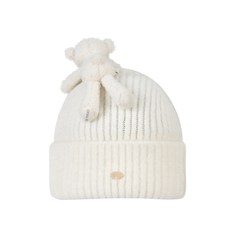 Harry Potter × 13DE MARZO Hedwig Hogwarts Offer Bear Beanie - 13DE MARZO