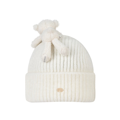 Harry Potter × 13DE MARZO Hedwig Hogwarts Offer Bear Beanie - 13DE MARZO