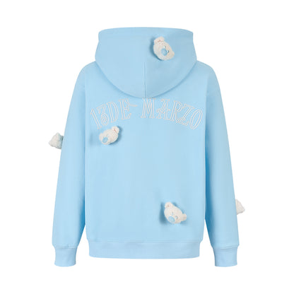 13DE MARZO Doozoo Full Zipper Hoodie - 13DE MARZO