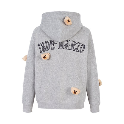 13DE MARZO Doozoo Full Zipper Hoodie - 13DE MARZO