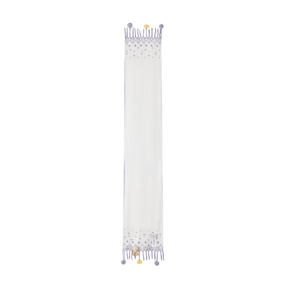 13DE MARZO Marzo Valley Pumpkin Scarf Purple