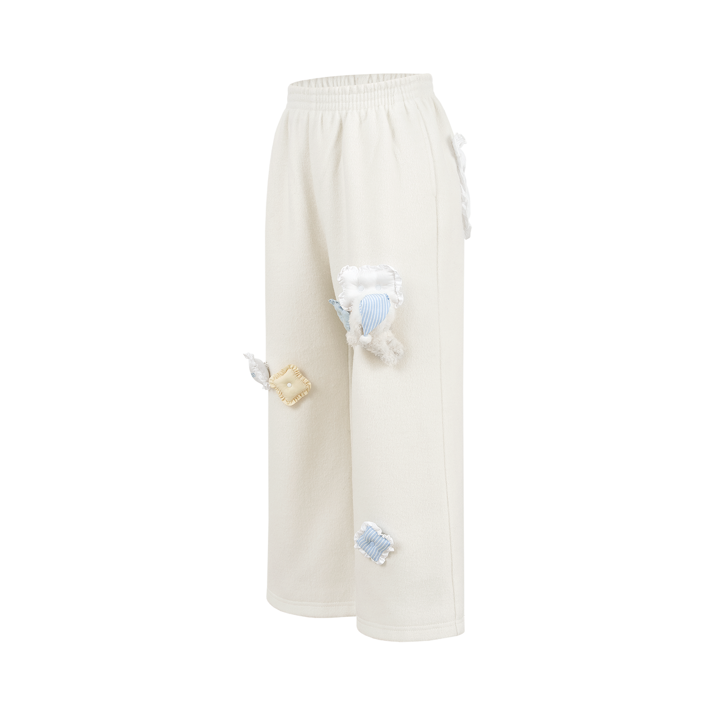 13DE MARZO Babybear Nighty Night Sweatpants White