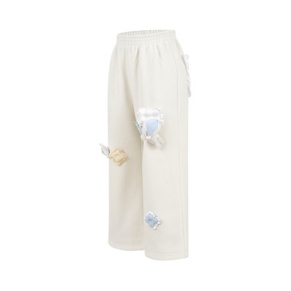 13DE MARZO Babybear Nighty Night Sweatpants White