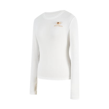 13DE MARZO Mini Bear Slim Fit Top White