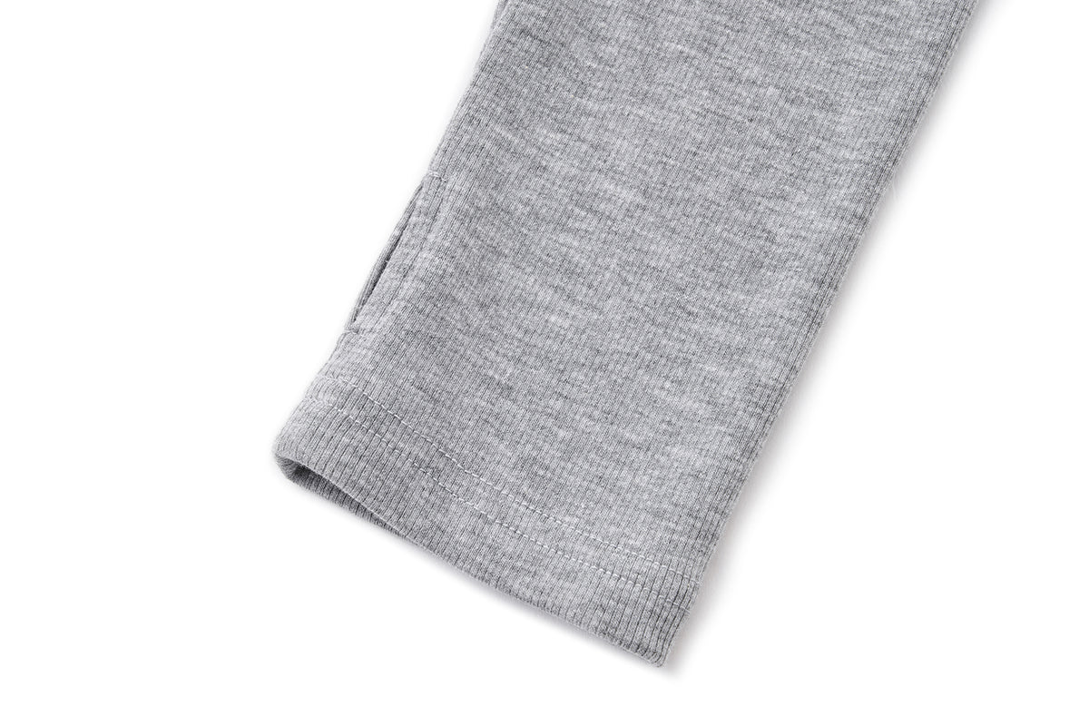 13DE MARZO Mini Bear Slim Fit Top Grey