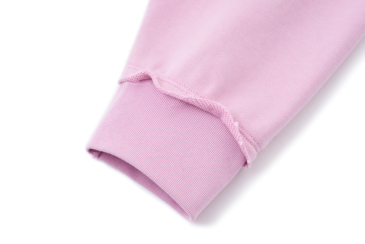 13DE MARZO Crystal Ball Print Hoodie Pink