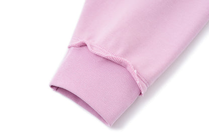 13DE MARZO Crystal Ball Print Hoodie Pink