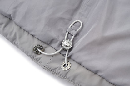 13DE MARZO Rolling Stones Down Jacket Grey