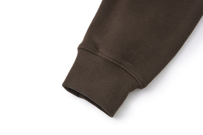 13DE MARZO Shimmer Logo Sweatshirt Brown