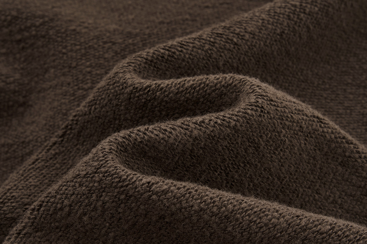 13DE MARZO Shimmer Logo Sweatshirt Brown