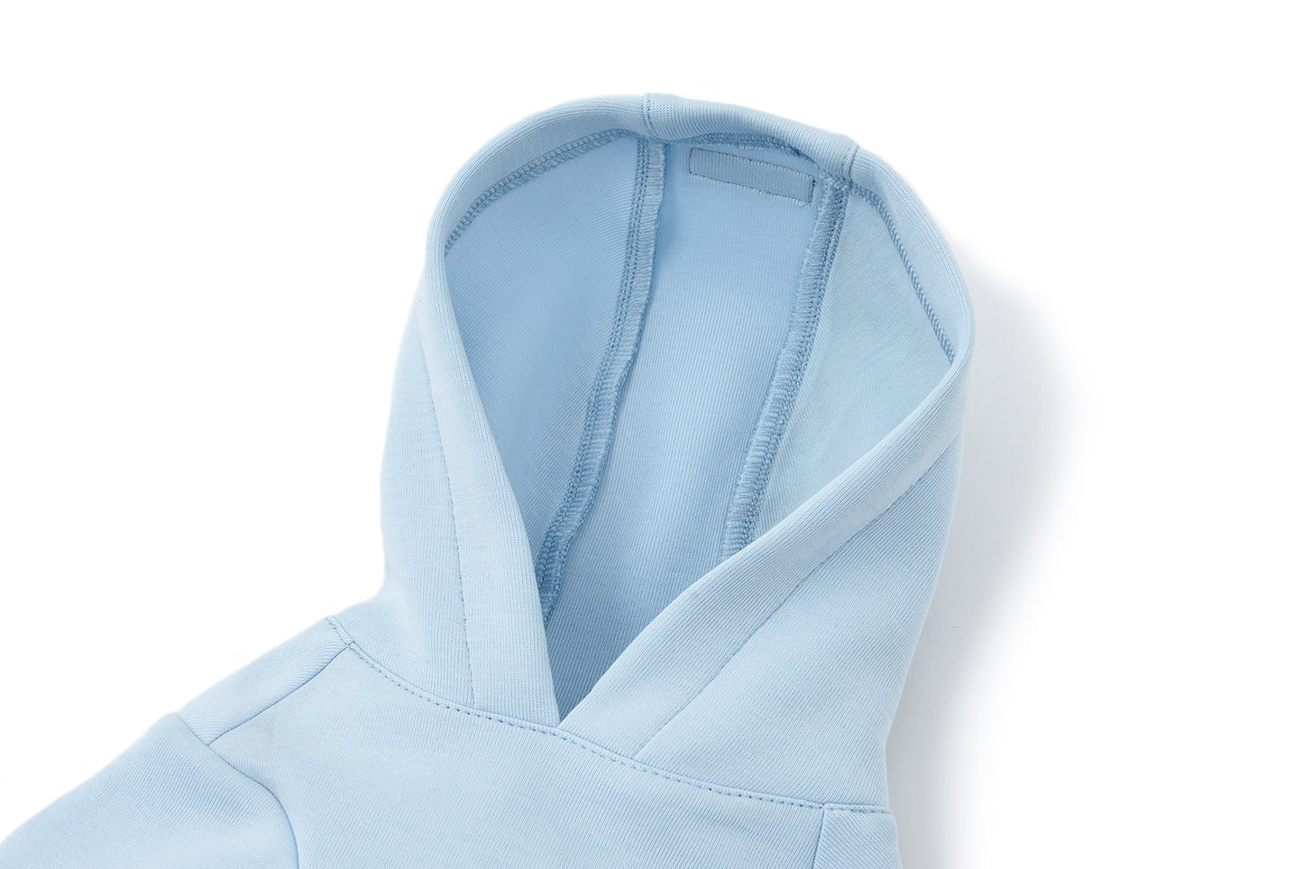 13DE MARZO Pet Plush Hoodie Blue