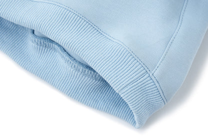 13DE MARZO Pet Plush Hoodie Blue