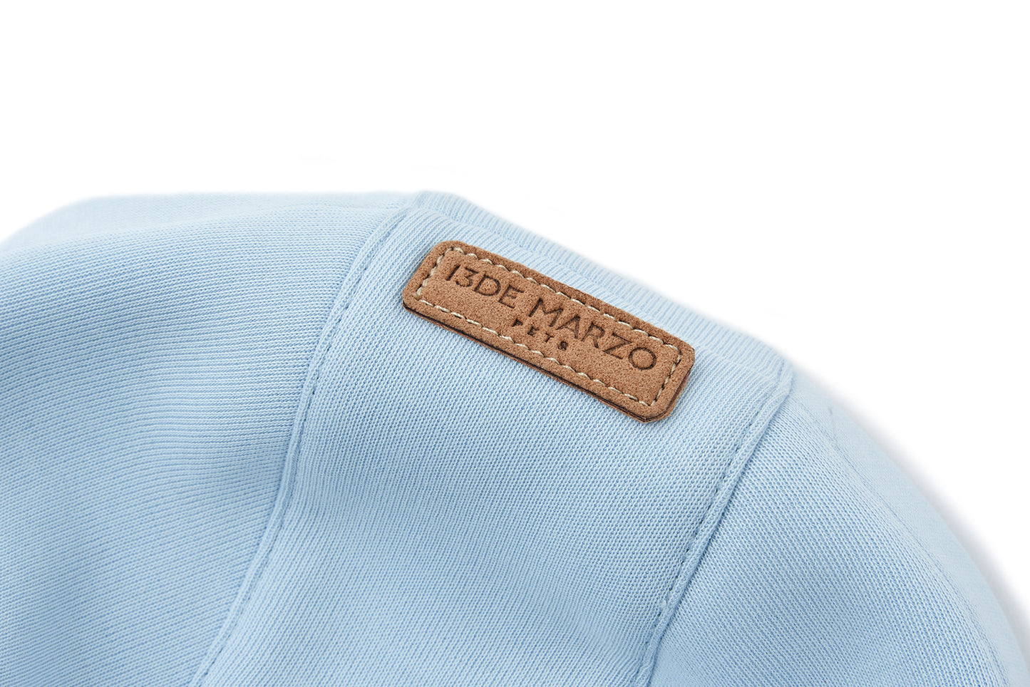 13DE MARZO Pet Plush Hoodie Blue