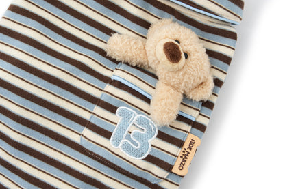 13DE MARZO Pet Striped Pajamas - 13DE MARZO