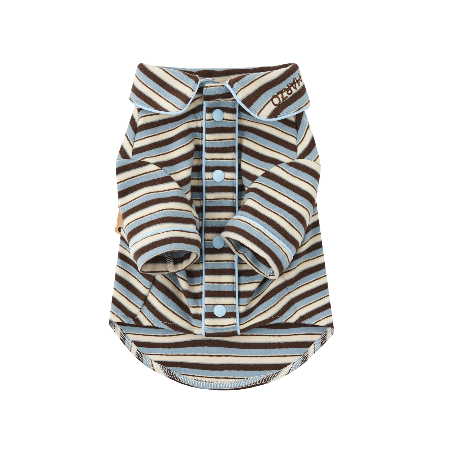 13DE MARZO Pet Striped Pajamas - 13DE MARZO