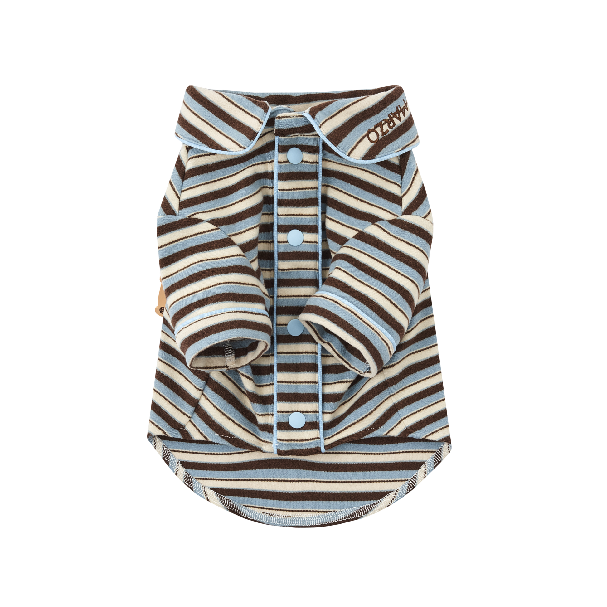 13DE MARZO Pet Striped Pajamas - 13DE MARZO