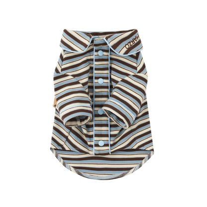 13DE MARZO Pet Striped Pajamas - 13DE MARZO