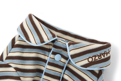13DE MARZO Pet Striped Pajamas - 13DE MARZO
