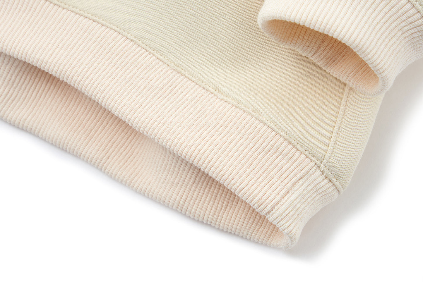 13DE MARZO Pet Plush Hoodie Almond