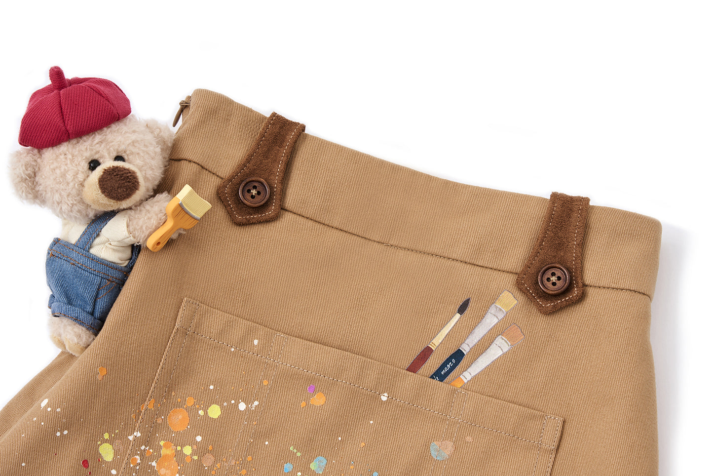 13DE MARZO BabyBear Little Painter Skirt - 13DE MARZO