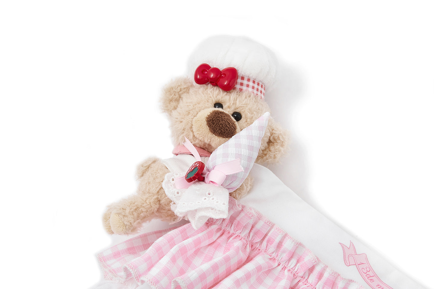 13DE MARZO BabyBear Strawberry Cake Layered Skirt - 13DE MARZO