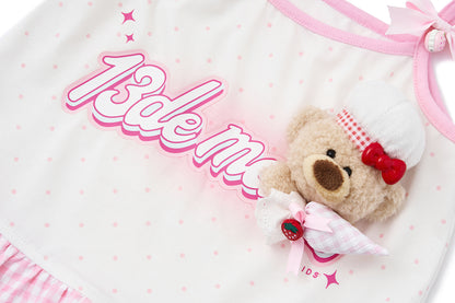 13DE MARZO BabyBear Strawberry Polka Camisole - 13DE MARZO