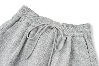 13DE MARZO Pocket Bear Wide-leg Sweatpants Grey - 13DE MARZO