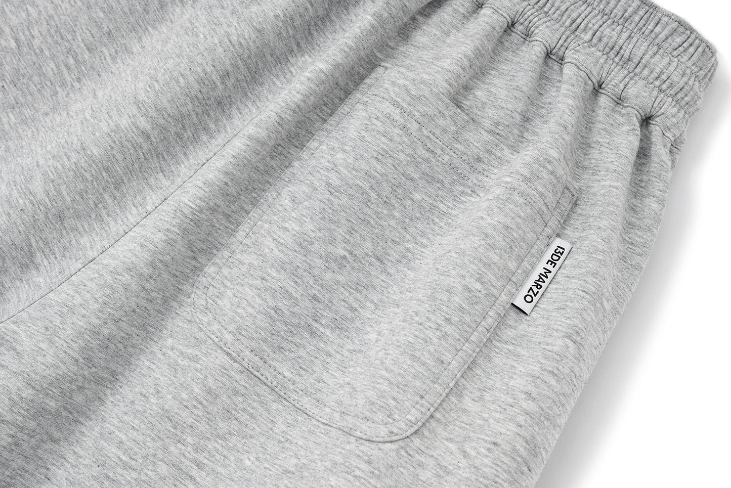 13DE MARZO Pocket Bear Wide-leg Sweatpants Grey - 13DE MARZO
