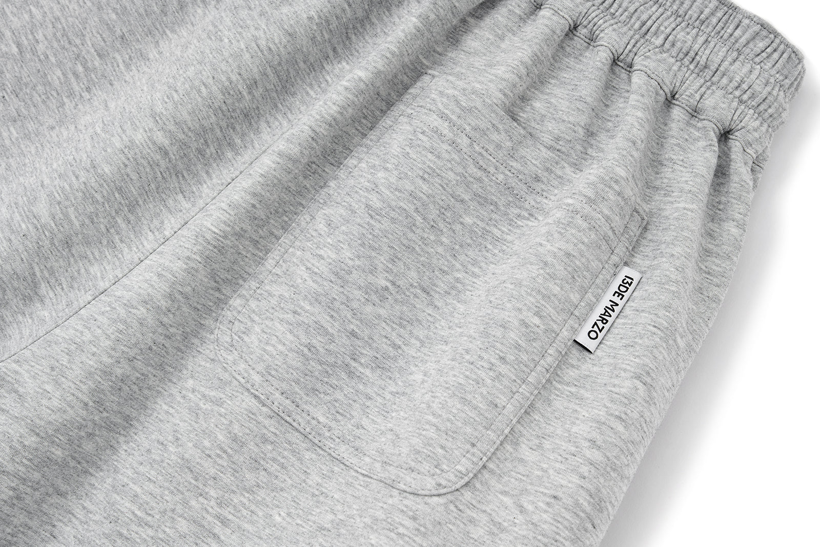 13DE MARZO Pocket Bear Wide-leg Sweatpants Grey - 13DE MARZO