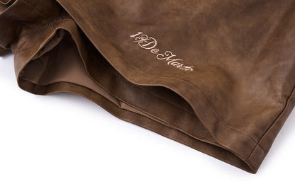 13DE MARZO Luminous Bear Skort Brown
