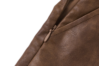13DE MARZO Luminous Bear Skort Brown
