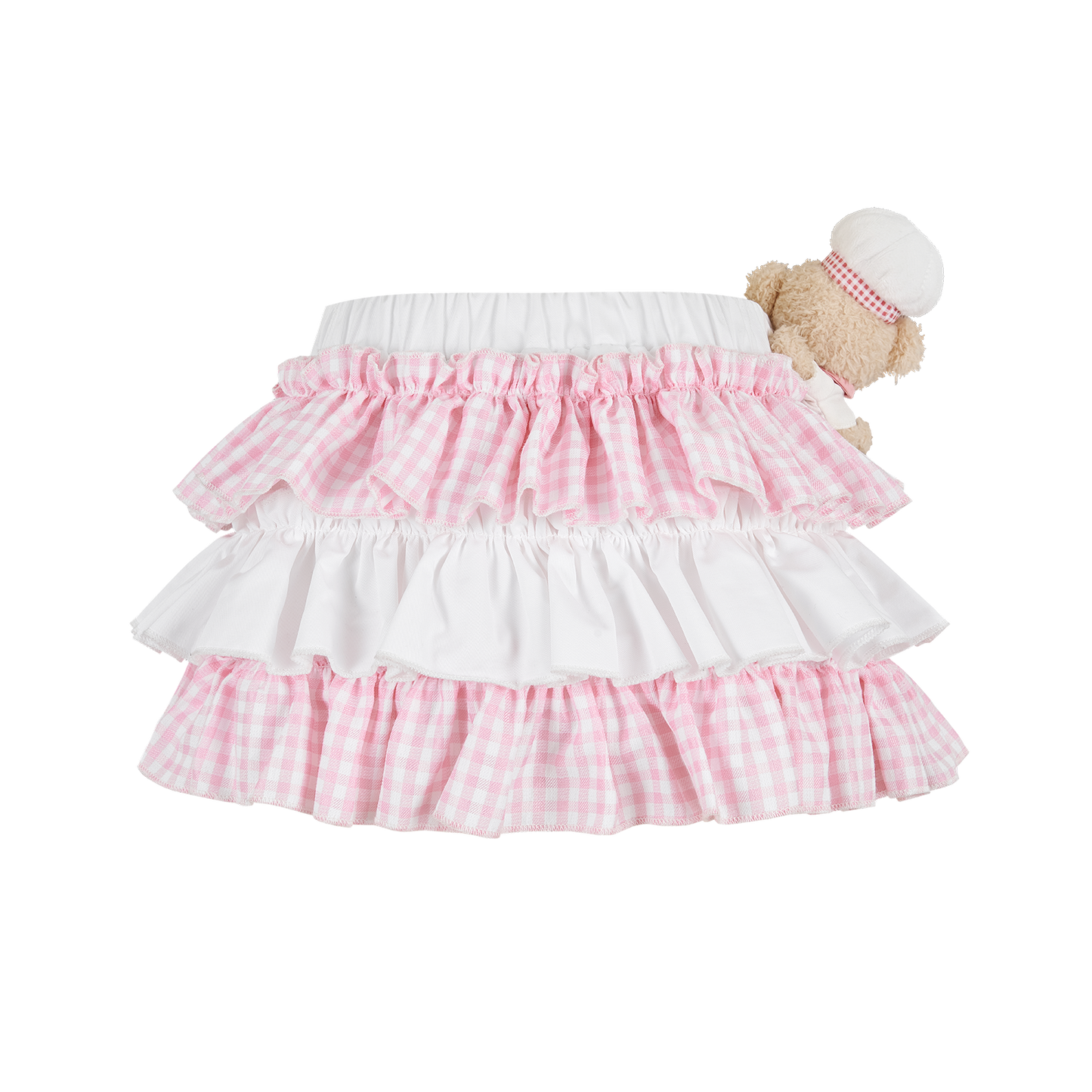 13DE MARZO BabyBear Strawberry Cake Layered Skirt - 13DE MARZO