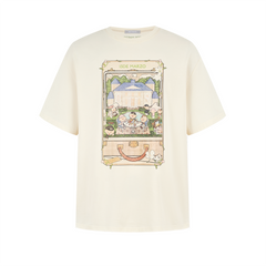 13DE MARZO Manor Party Illustration T-shirt