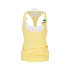 13DE MARZO Lollipop Cami Top Set Yellow