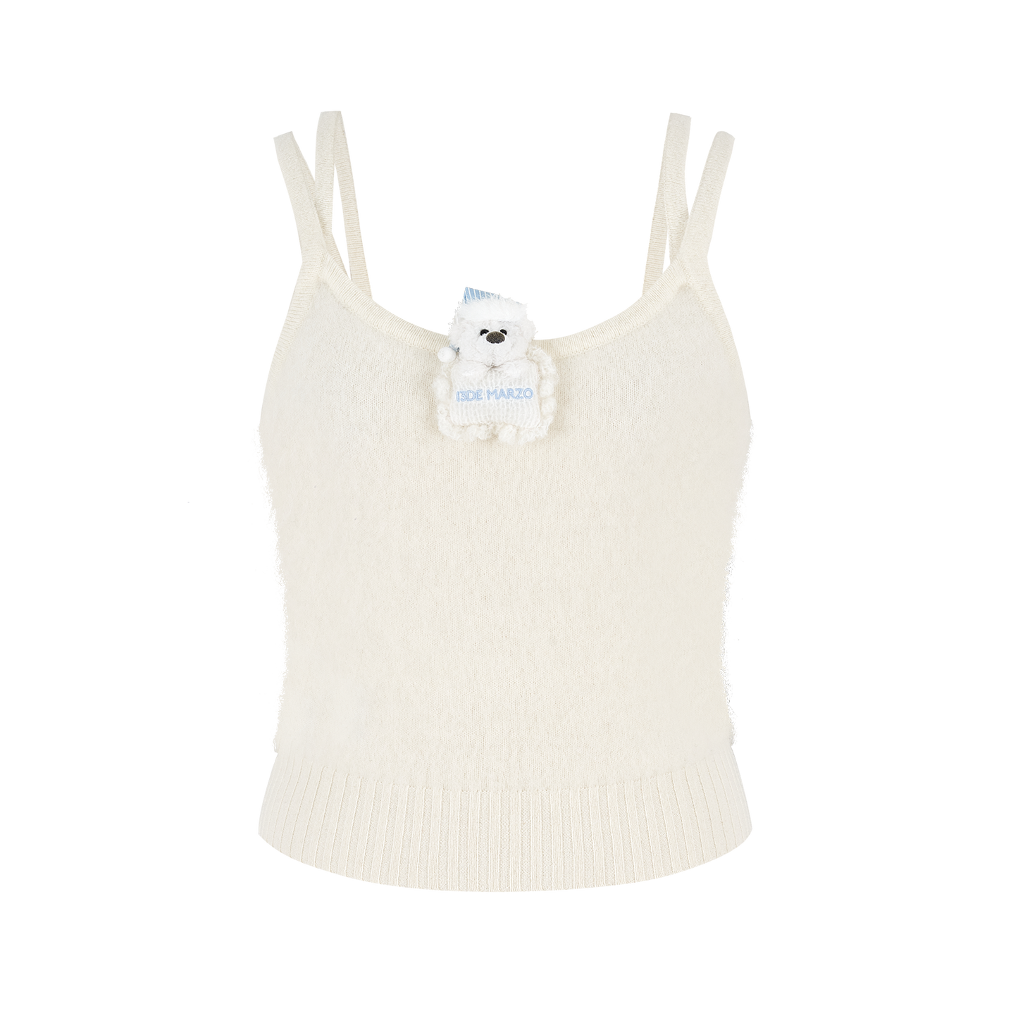 13DE MARZO Nighty Night Bear  Knit Camisole