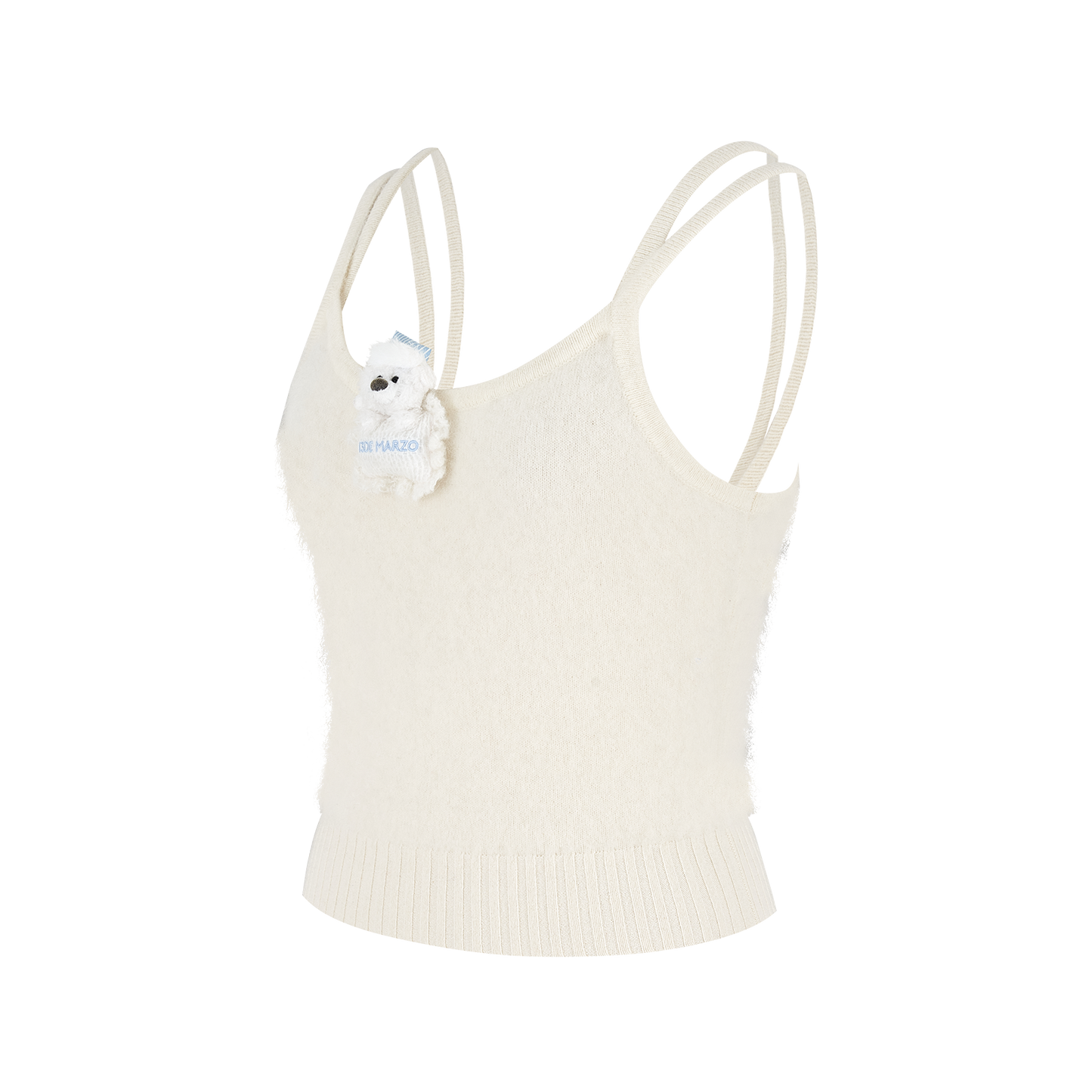 13DE MARZO Nighty Night Bear  Knit Camisole