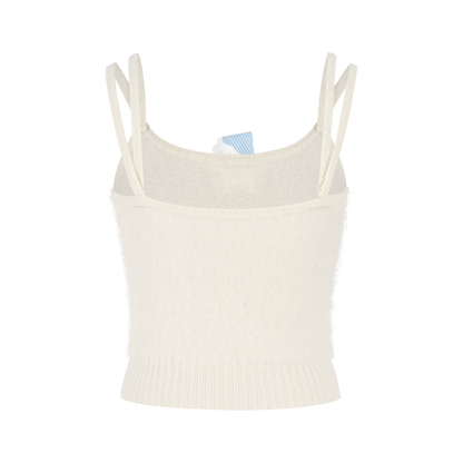 13DE MARZO Nighty Night Bear  Knit Camisole